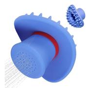 Silicone Pet Shampoo Brush, Soft Dog Bath Scrubber For Grooming