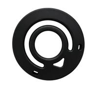 Silicone Phone Grip, Soft Magnetic Rotating Loop (Black) | Antidérapant, Confortable pour un usage quotidien, Design fin, Silicone durable, Adapté à différents types de téléphones