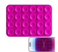 Silicone Phone Grip - Strong Hold Sticky Back Pad, Portable Phone Mount