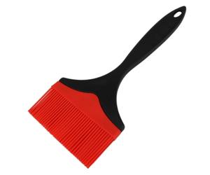 Silicone Pinceau à Badigeonner et Cuisson, pour Barbecue la Cuisine | Bristles Non Perdus, Design Intégré, Trou Suspendre, Usage Grillades, et Fruits de Mer