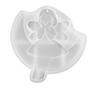 Silicone Plaster Moulds - Angel Ornament Casting Mold for Holiday Crafts | DIY Craft Supplies for Party Planners Art Teachers Hobbyists, Home Decoration Themed Events Creative Festive Projects