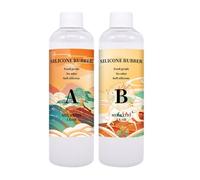 Silicone pour moules - 15,7 x 5 x 5 cm - Kit de moules liquides en caoutchouc de silicone - 250 g - Fabrication de moules pour bijoux en ciment et plus encore - Colonnes romaines indéchirables et