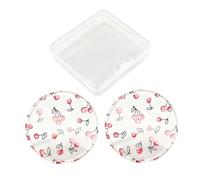 Silicone pour poudre | Applicateur transparent pour illuminateur, silicone pour poudre compacte avec étui, pour base liquide, BB crème, correcteur, illuminateur, contour et blush, femmes