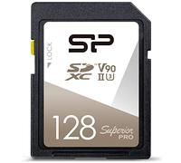 Silicone Power SP128GBSDXJA2V10 Carte SDXC 128 Go, modèle Pro, UHS-II, U3, V90, 8K, compatible Ultra HD, R290MB/s, Garantie 5 ans