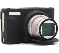 Silicone Protective Case for Canon PowerShot SX740 HS SX740/SX730 HS Scratch-Resistant with Removable Lens Cap,Perfect Fit for Canon SX740 HS Camera (Black)