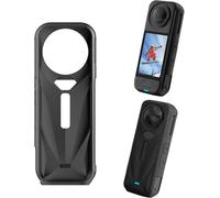 Silicone Protective Case for Insta360 X5,Anti-Scratch,for Insta360 X5 Cameras,Anti-Drop,Dust-proof,Compatible with Insta360 X5,Black,Insta 360 X5 Case