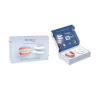Silicone Reline Denture Ensemble de prothèses dentaire confortables Full Mouth Top et inférieur Kit de reline dentaire dentaire Ajustement pour hommes