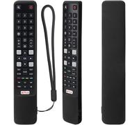 Silicone Remote Control Case Compatible With Tcl Rca Rc802N Arc802N Yui1 Yui2 Yli2, Remote Control Shell For Tcl 4K Uhd Qled Smart Tv Remote Cover