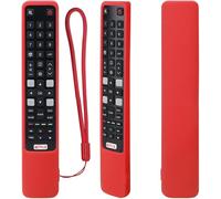 Silicone Remote Control Case Compatible With Tcl Rca Rc802N Arc802N Yui1 Yui2 Yli2, Remote Control Shell For Tcl 4K Uhd Qled Smart Tv Remote Cover