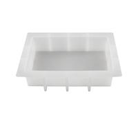Silicone Resin Frame Molds - Large Picture Casting Molds, Heart Shaped