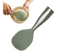 Silicone Rice Cooker Spoon - Standing Anti-Slip Scooper Utensil | Kitchen Utensil for Serving Rice, Vegetables & Salad | Home Countertop & Restaurant