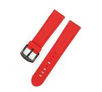 Silicone Rubber Sport Watch Band Bracelet à courroie de poignet universel 18 mm 20 mm 22 mm 24 mm Faire pour Samsung Gear S2 S3 Fit pour Huawei Watch Men Woard Watch Strap (Couleur: Green02, taille: