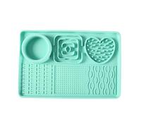 Silicone s Dogs, Non-Slip Dog Food Mat and Slow Feeder Alternative, Interactive Puzzle Toy for 11.81x7.87 inches Mental Stimulation, Sensory Enrichment, Boredom Relief
