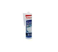 Silicone sanitaire FISCHER - transparent - 300 ml - 96376 Transparent