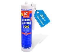 Silicone sanitaire Transparent S-200 Acrylique GRIFFON cartouche 300 ml - 1249351