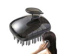 Silicone Scalp Massager, Anti Slip Hair Scalp Shampoo Brush, Soft Bristle Hair Scrubber, Removable Hair Washing Brush, Removable Hair Scrubber, Easy To Use, Portable for Wet Dry Hair Care