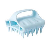 Silicone Scalp Massager - Shampoo Brush | Scalp Scrubber | Soft Silicone Bristles, Hair Cleaner, Elastic Shampoo Comb For Removing Dandruff, Dry & Wet Scâlp Brush For Hair Growth And Scâlp Care