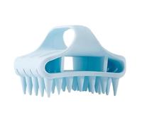 Silicone Scalp Scrubber - Ergonomic Manual Shampoo Massage Brush, humide et sec Utilisation | Hair Cleaner with Soft Bristles For Scalp Care, Dandruff Removal, Hair Growth, Bathroom, Shower