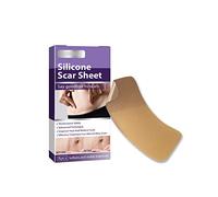 Silicone Scar Removal Sheets, Feuilles Délimination Des Cicatrices en Silicone, Reusable Scar Strips Feuilles de Traitement Des Cicatrices Dacné par La Césarienne, La Chirurgie, Les Brûlures 8PCS