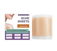 Silicone Scar Sheets, Keloid Bump Removal Strips, Comfortable and Safe, Cuttable Silicone Tape for Burns, C-Section, Tummy Tuck Aftercare, Post- Scar Healing, Keloid, 1.6x118 Inches
