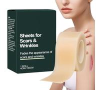 Silicone Scar Sheets, Scar Remover Tape, Gentle Adhesive Cuttable Beauty Skin Care Patches for C Section, Burn Recovery, Body, Tummy Tuck, Leg, Arm, Wrist, Shoulder, Easy to Apply