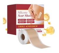 Silicone Scar Tape - Professional Repair Skin Care Patches for Overnight Recovery, Body Scar Recovery Strips with Gentle Adhesion, Healing Support for Wound Pimple Blisters Men Women Adults Kids