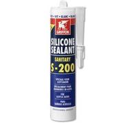 Silicone sanitaire Blanc S-200 Acrylique GRIFFON cartouche 300 ml - 1249326