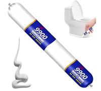 Silicone Sealant Waterproof 9900, High Heat Resistant, Permanent Flexible Caulk for Roof & Wall Cracks, Outdoor & Indoor Use, Tear & Stretch Resistant (White, 1 Pcs)