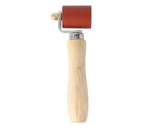 Silicone Seam Roller, Hand Pressure Roller Wallpaper Smoothing Tool with Bearing Design for PVC Roofing Tape (Red)