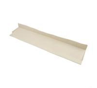 Silicone Sink Edge Guard 70cm Anti-Splash Barrier(milk white) | Wide water barrier, keeps counters dry, stores cleaning tools, flexible silicone, 70cm length