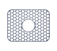Silicone Sink Protector - Fast Draining Basin Grid, Non Slip Dish Mat | Flexible Kitchen Sink Protection Pad Scratch Resistant Draining Mat For Tableware Pots Pans Porcelain Counter