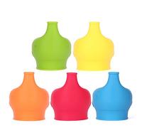 Silicone Sippy Cup couvercles Silicone Mimi Bec Fait Coupe en gobelet Anti-Gouttes pour les tout-petits enfant lot de 5