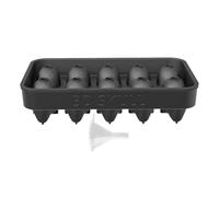 Silicone Skull Mold, 3D Halloween 10 Cavity Mould, Gothic Pudding Tray | Silicone Skull Mold, Flexible 10 Cavity 3D Mould, Gothic Ice Tray Make Fun Shape Chocolate Pudding Cocktail Drink Party