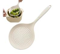Silicone Slotted Spoon - Silicone Heat Resistant Skimmer Strainer Tool