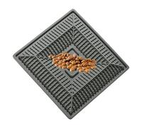 Silicone Slow Feeding Mats - 7,87 x 7,87 in Slow Feeder Bowl | Cat Slôw Feeder Bowl | Slowfeeder Cats Bowls with Suction Cups | Non-Slip Feeding Mat with Distributeur for Eating Indoor Outdoor