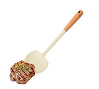 Silicone Spatula, Kitchen Frying Shovel, 13.19x4.17x1.18 Inches Nonstick Cooking Tool, Dishwasher Safe Utensil for Home Bakery Restaurant Soup Making Camping Picnic BBQ and Meal Preparation