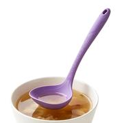 Silicone Spoon, Silicone Soup Ladle, Heat Resistant Cooking Spoon
