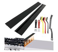 Silicone Stove Gap Covers 2 Pack, for Flexible Gap Seal | For Stove and Counter, Anti-Slip Side Gap Guards, Easy Kitchen Gap Filler, Oven Gap Seal