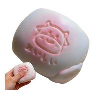 Silicone Stress Ball - Fun Slow Rising Bread Toy, Sturdy Soft Fidget Squeeze Game for and Hand , Ideal for Children Teens Adults Travel School Home Waiting Rooms