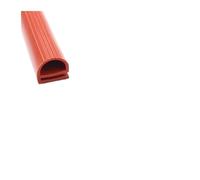 Silicone Strip E-type Red White Black High Temperature Resistant E Shaped Sealing Strip Oven Steaming Freezer Door Seal(E-05)