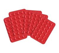 Silicone Suction Cup Phone Holder - Non-Slip | 5 Piece Case Accessories | Eco-friendly Silicone, 8.1x5.5cm Size, 6g Each, 1cm Suction Cups For Dashboards, Desks, Mirrors And Other Surfaces