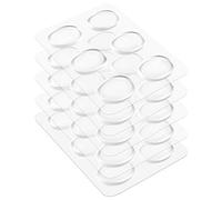 Silicone Tambour Amortisseur Gel, 30Pcs Atténuateurs d'Harmoniques, Pad de Batterie, Amortisseur de Tambour en Silicone, Accessoire Silencieux pour Contrôle du Son de Batterie