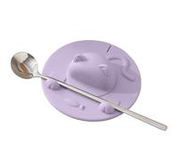 Silicone Tea Bag Holder - Dustproof Mug Lid Topper - Silicone Hot Cup Lids - for Adults Drinkers Milk Teabag Beverage Desktop Travel Home Office