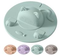 Silicone Tea Bag Holder for Cup, Tea Bag Buddy Silicone, Silicones Tea Bag Cover, Teas Bags Mug Topper, Silicones Teas Bags Holder & Squeezer for Coffee Milk (Green)