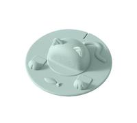 Silicone Tea Cover, Heat Resistant Topper, Dustproof Cup Lid, 10.5x10.5x4cm Beverage Drink Protector, for Adults Milk Teabag Coffee Desktop Travel Home Office Kitchen, Mug Accessory for Daily Use