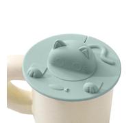 Silicone Tea Cup Cover - 10.5x10.5x4cm Heat Resistant Dustproof | Tea Bag Cup Topper | High Temperature Resistant And Dustproof For Adults Drinkers Milk Teabag Beverage Desktop Travel Home Office