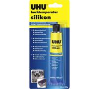 Silicone thermorésistant UHU 46735 80 ml Couleur noir