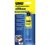 Silicone thermorésistant UHU 46735 80 ml Couleur noir