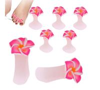 Silicone Toe Separators | Comfortable Toe Spacers | Reusable Toes Divider | Silicone Tools For Relaxing Toes Alleviating Ttoe Pain After Sports Activities, Women