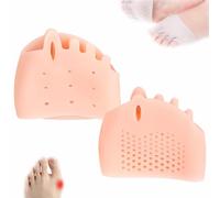 Silicone Toe Separators for Women,2025 New Gel Toe Separators Silicone Toe Spacers,Toe Separators for Women,Premium Toe Separators for Overlapping Toes Foot Corrector,Breathable,Soft (Skin color)
